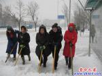 以雪為令 小區(qū)除雪奧林先行